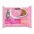 Vista frontal del multipack Purina ONE Junior para gatitos con salmón y zanahorias.