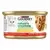 Lata Gourmet Nature's Creations Mini Filetes rico en buey con guisantes y zanahorias.