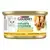 Lata Purina Gourmet Nature's Creations Mini Filetes rico en pollo, vista lateral.