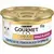 Lata Gourmet Gold Doble Placer 85 g con pescado del océano en salsa con espinacas.