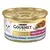 Lata Purina Gourmet Gold Doble Placer con pescado del océano y espinacas, vista lateral.