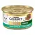 Lata Purina Gourmet Gold Terrine con conejo, vista lateral con imagen de la receta.