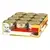Bandeja con varias latas Purina Gourmet Gold Tartelette con buey y tomate.