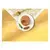 Plato de mousse Gourmet Gold con mensajes de calidad y ausencia de colorantes y conservantes.
