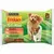 Pack Friskies Selections 4 x 85 g en salsa, con dos perros y variedades de buey, pollo y cordero.
