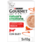 PURINA® GOURMET® NATURE'S CREATIONS Exquisito Puré Snack Liquido con Buey y Tomate Vista Frontal