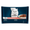 PURINA® GOURMET® PERLE Finas Láminas en Salsa con Buey, Pollo, Conejo, Salmón Vista Frontal