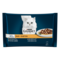 PURINA® GOURMET® PERLE Finas Láminas DUO con Carnes Delicadas Vista Frontal