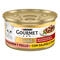 PURINA® GOURMET® GOLD Bocaditos en Salsa Salmón y Pollo Vista Frontal