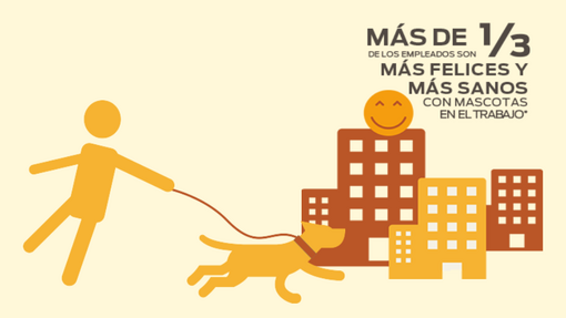 Más de un tercio cree que los empleados son más felices y saludables con las mascotas en el trabajo