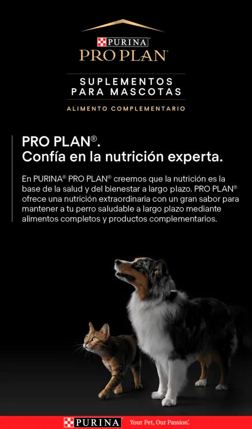 PRO PLAN®. Confía en la nutrición experta