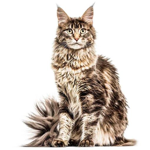 Gato de raza Maine coon