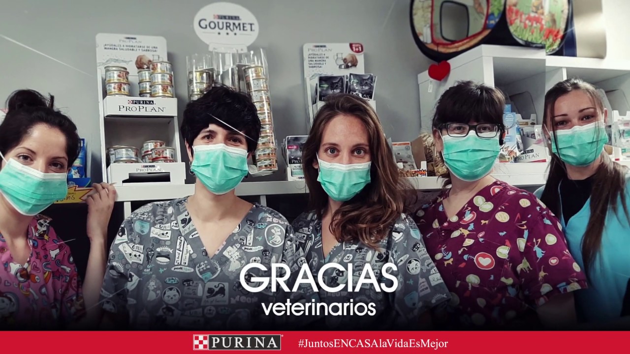 Gracias Veterinarios, por vuestro apoyo incondicional